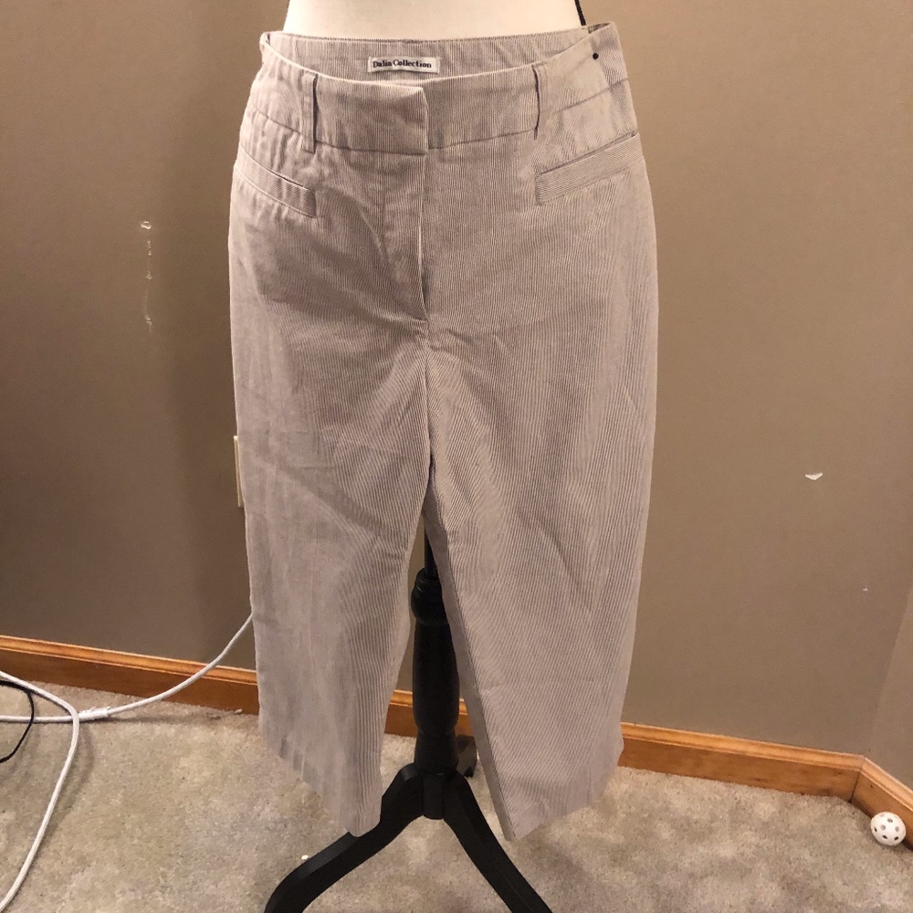 Striped Capri Pants